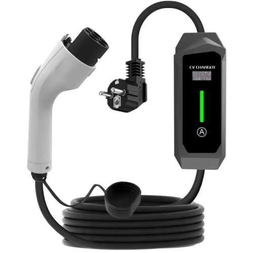 1-EVMOTIONS Lambda EVSE Typ 2 (max. 16A) Mobile Ladestation für Elektroautos